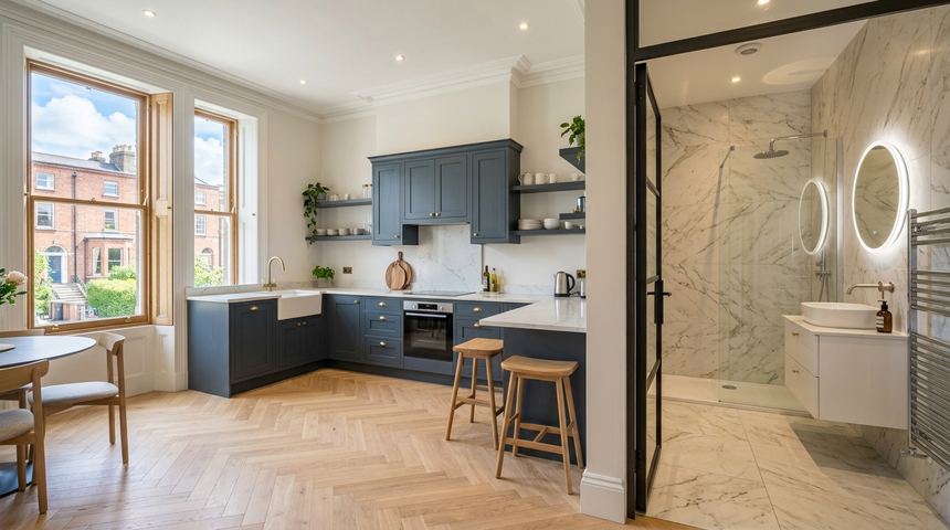 Turnkey Kitchen & Bathroom Fit-Outs - Pentony Property Maintenance Dublin